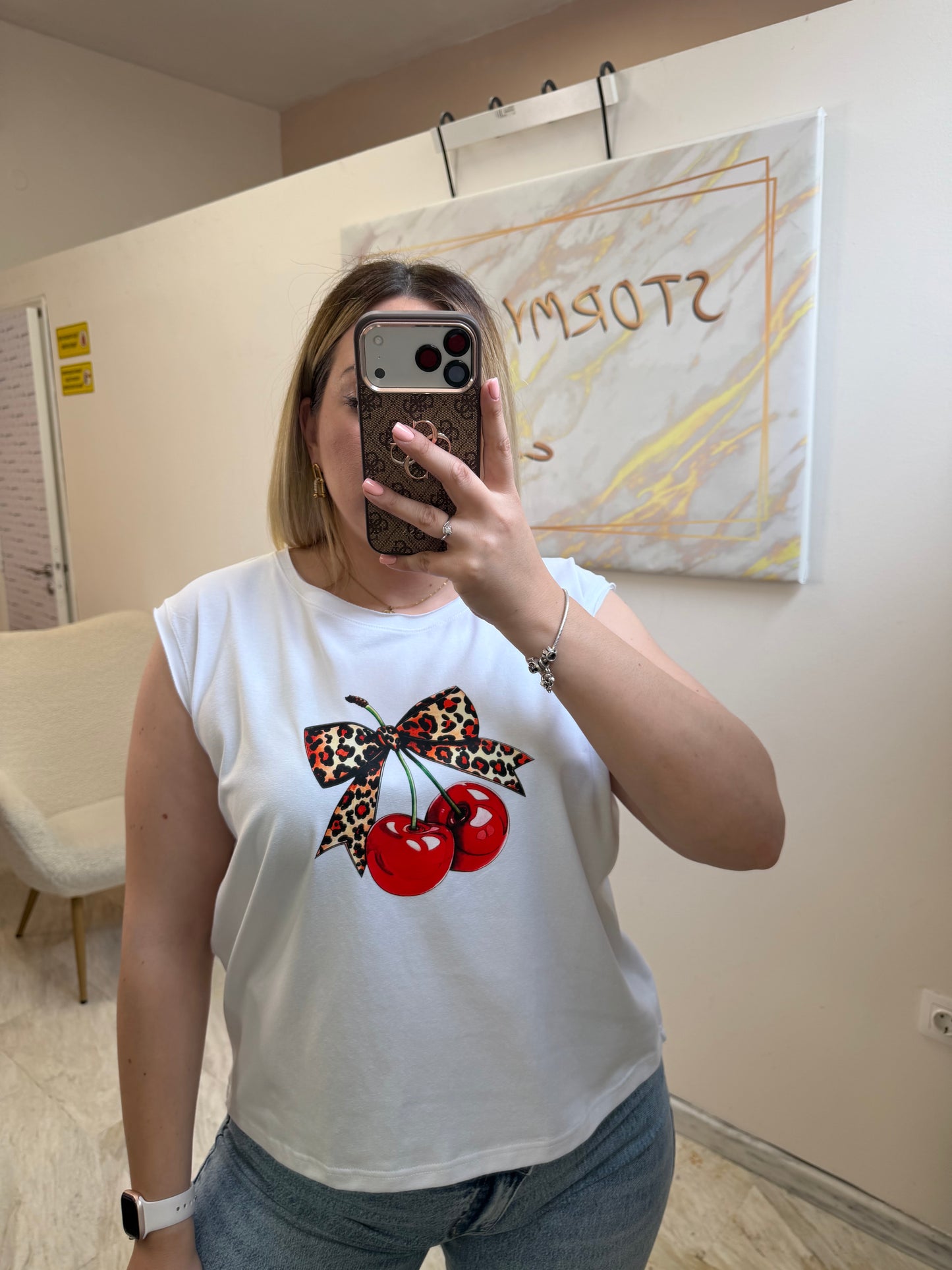 Cherry & Bow Shirt