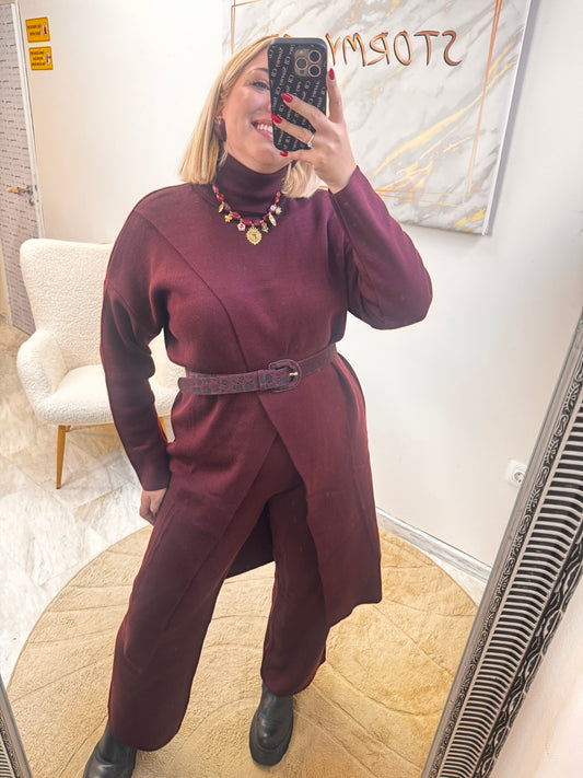 Ifigenia Set Bordeaux