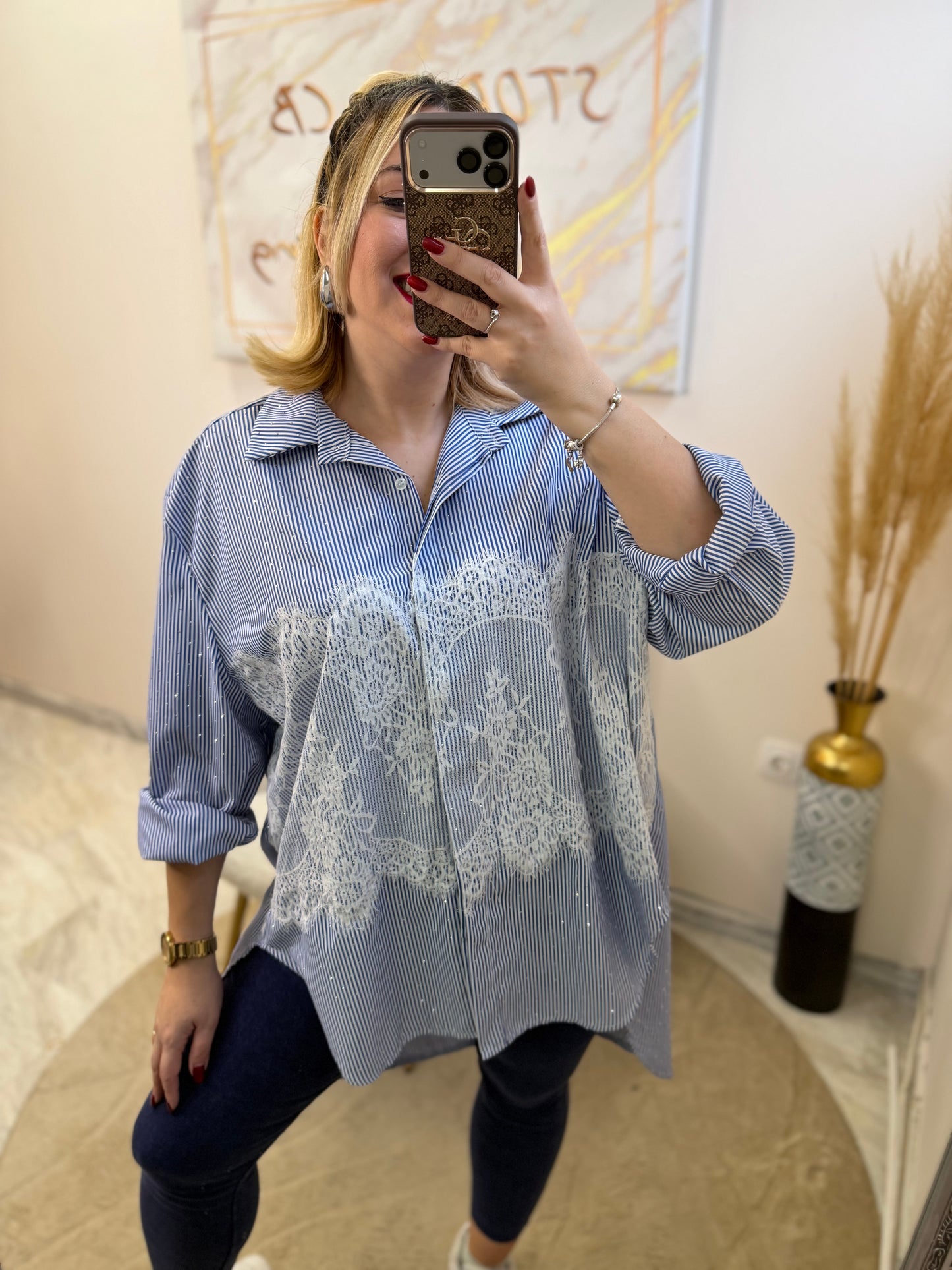 ΠΟΥΚΑΜΙΣΑ SPRING STRASS