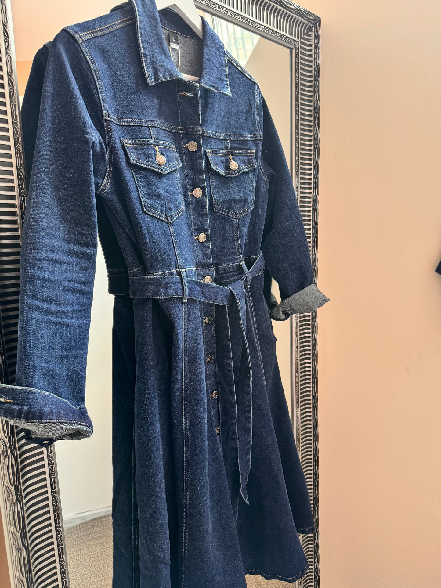 JEAN MIDI DRESS