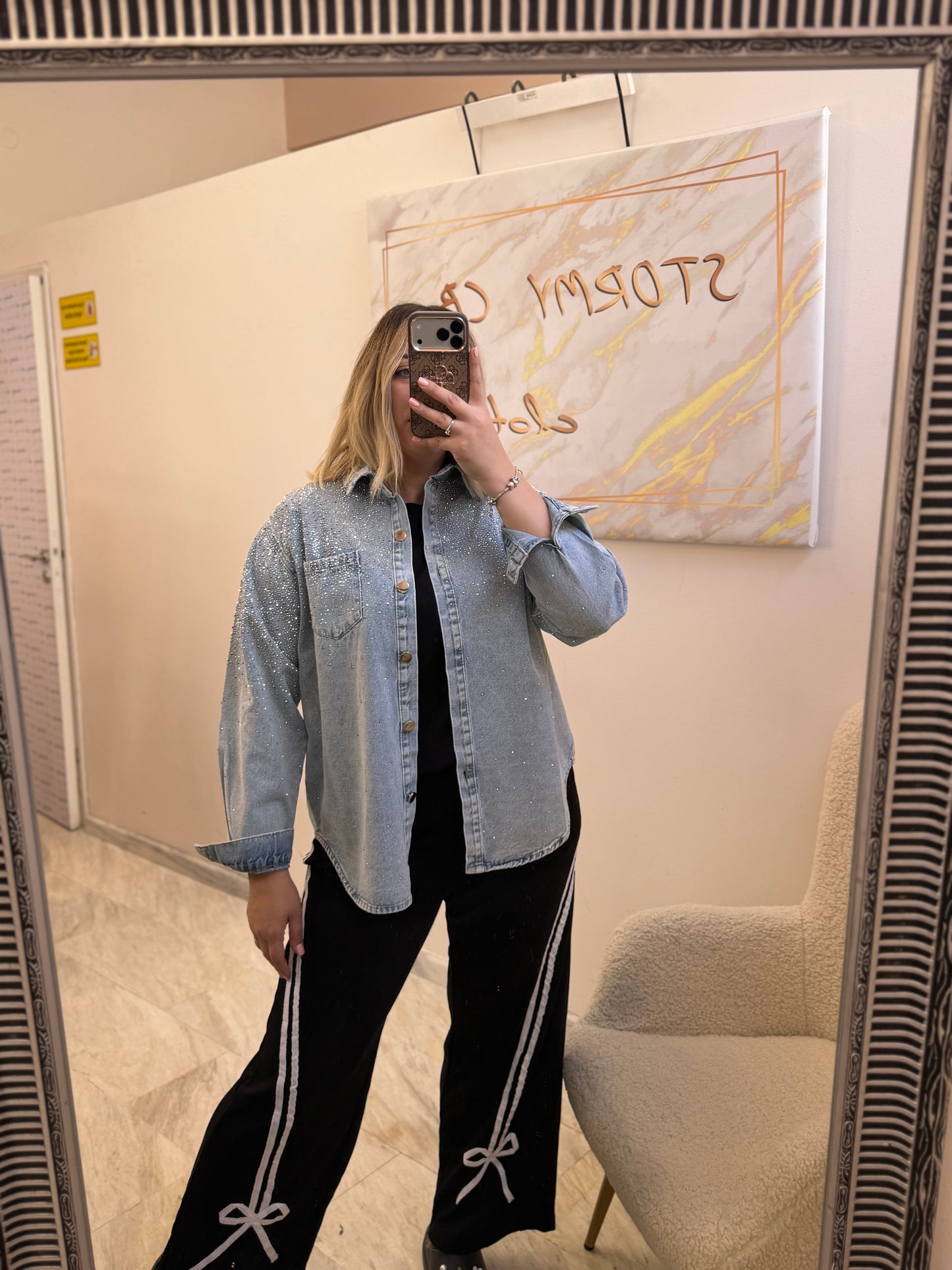 Jean Jacket Strass
