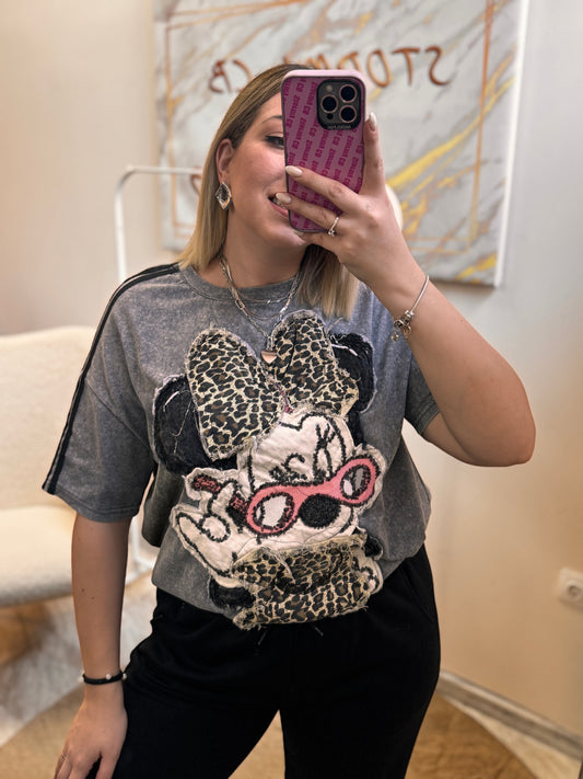 Mini 3D Oversized Grey