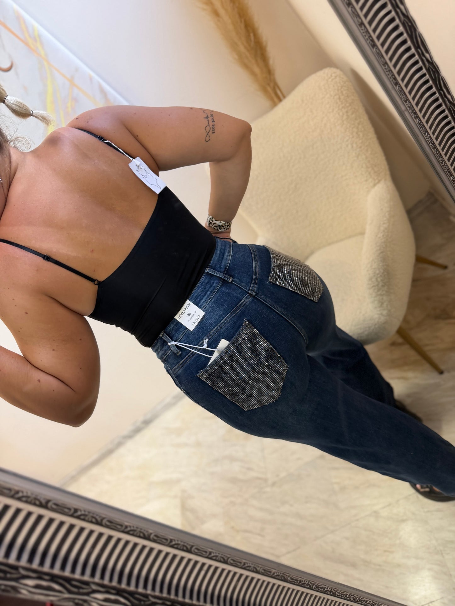 Electra Strass Jean