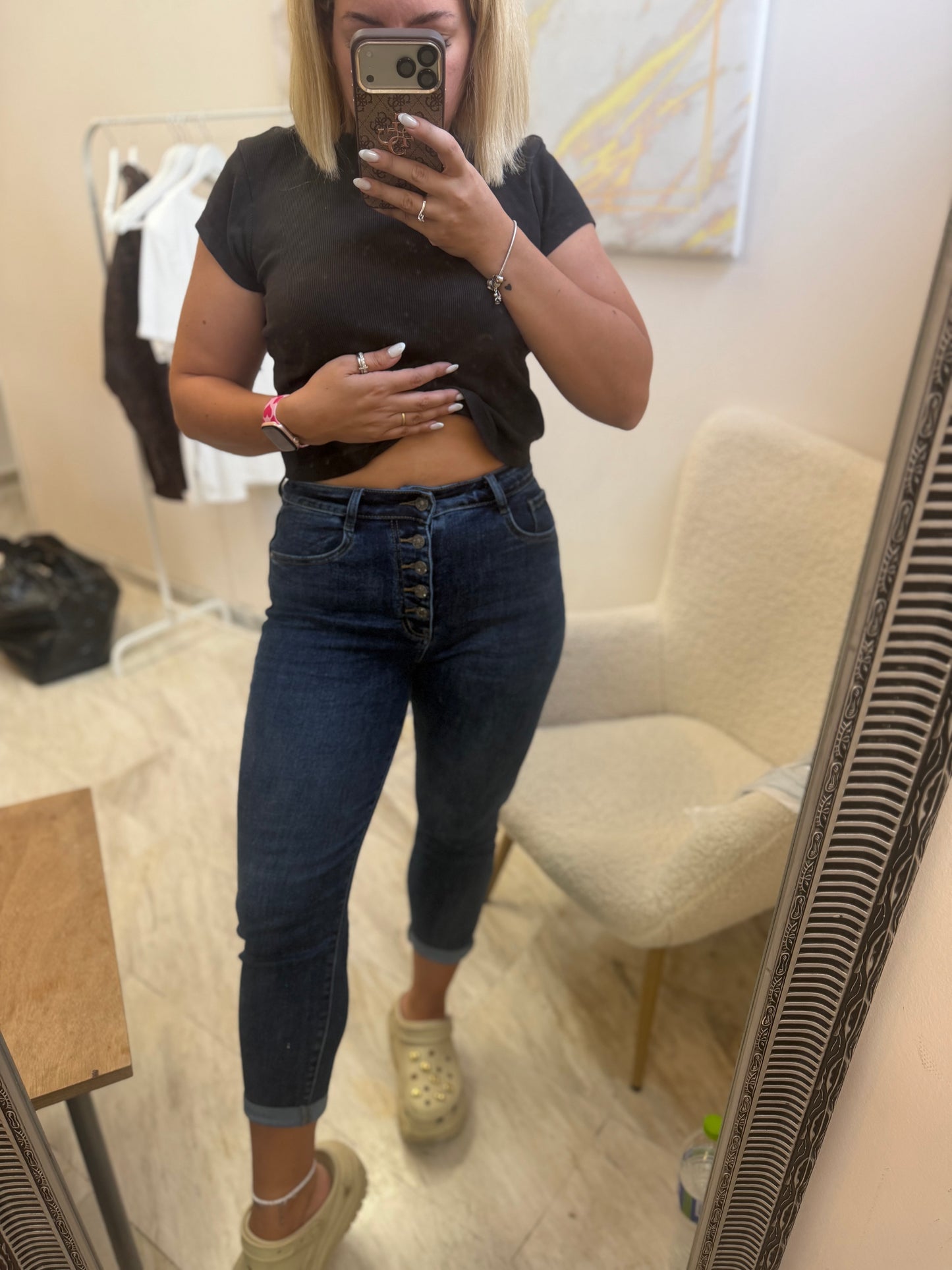 Helen Elastic Jean Blue