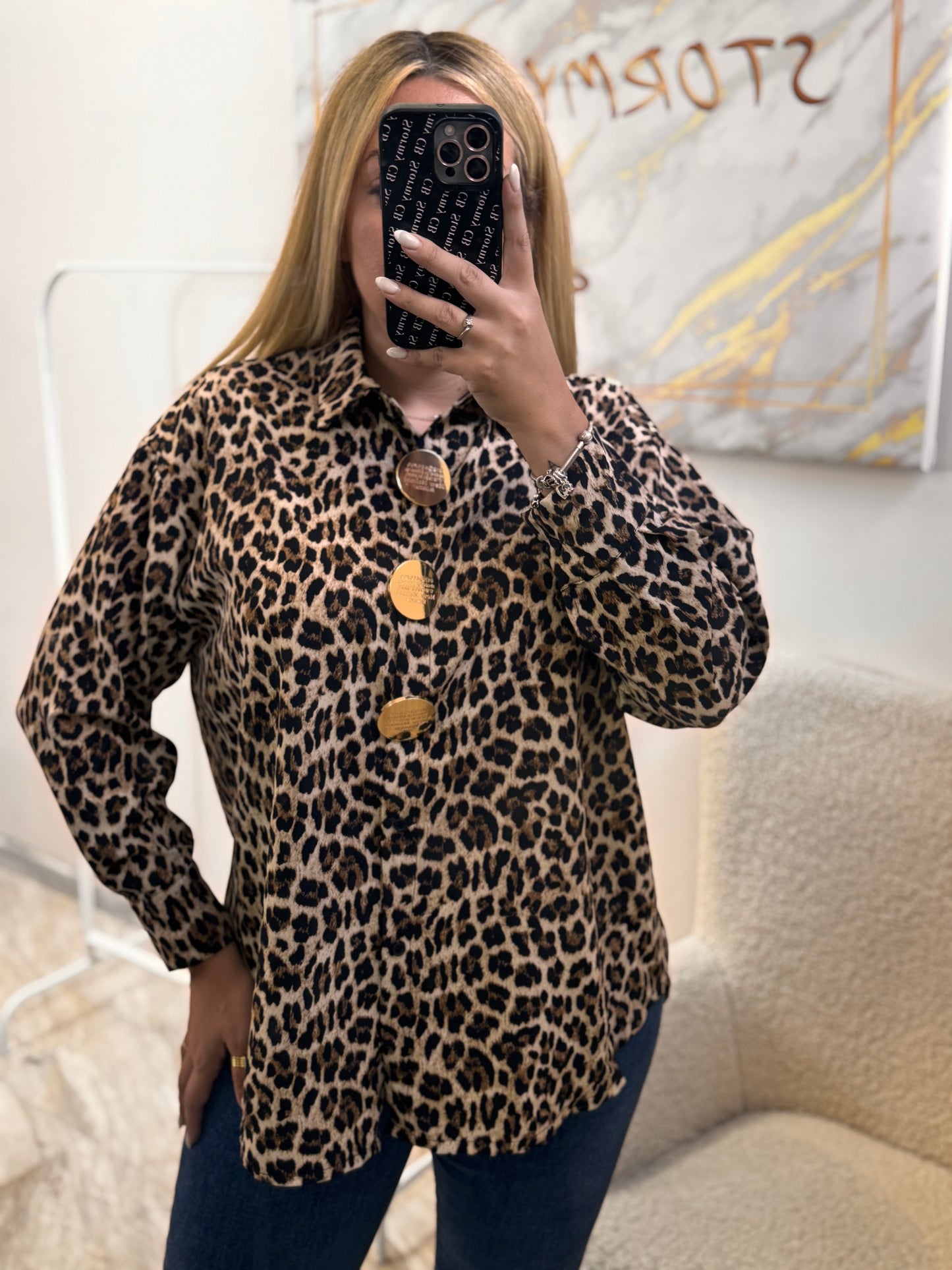 Animal print Πουκάμισο