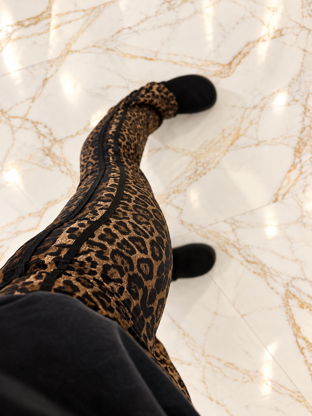 Κολάνοπαντελόνι flare leopard