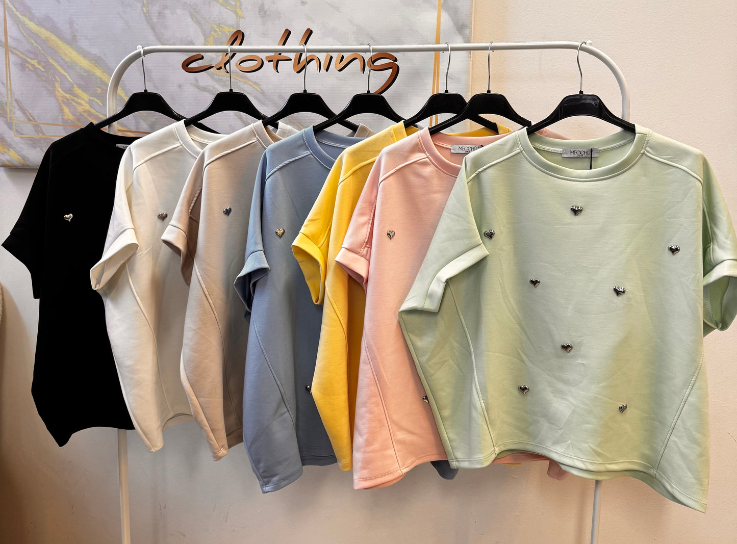 Metalic Heart T-shirt