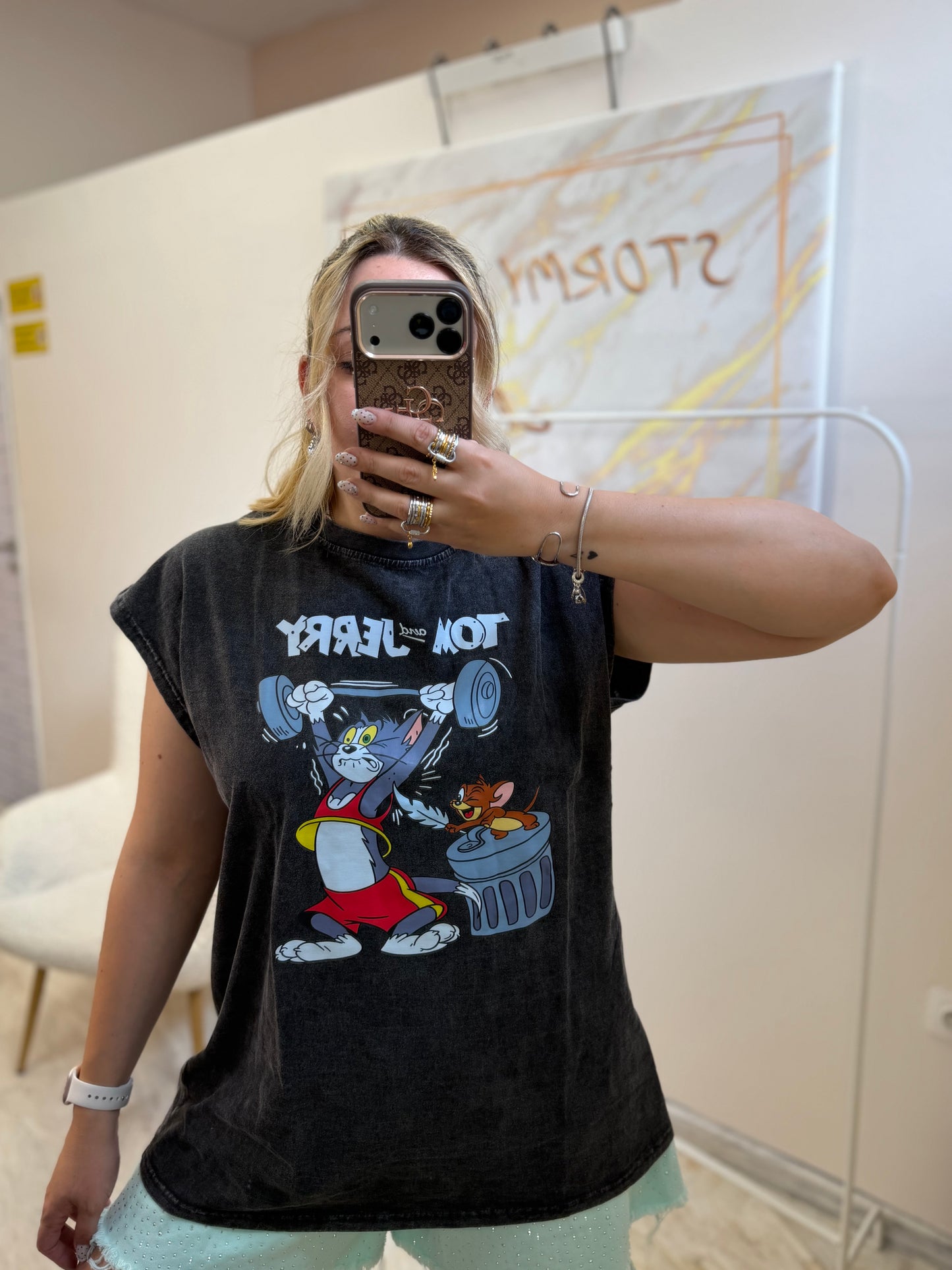 Tom & Jerry Αμάνικο Over