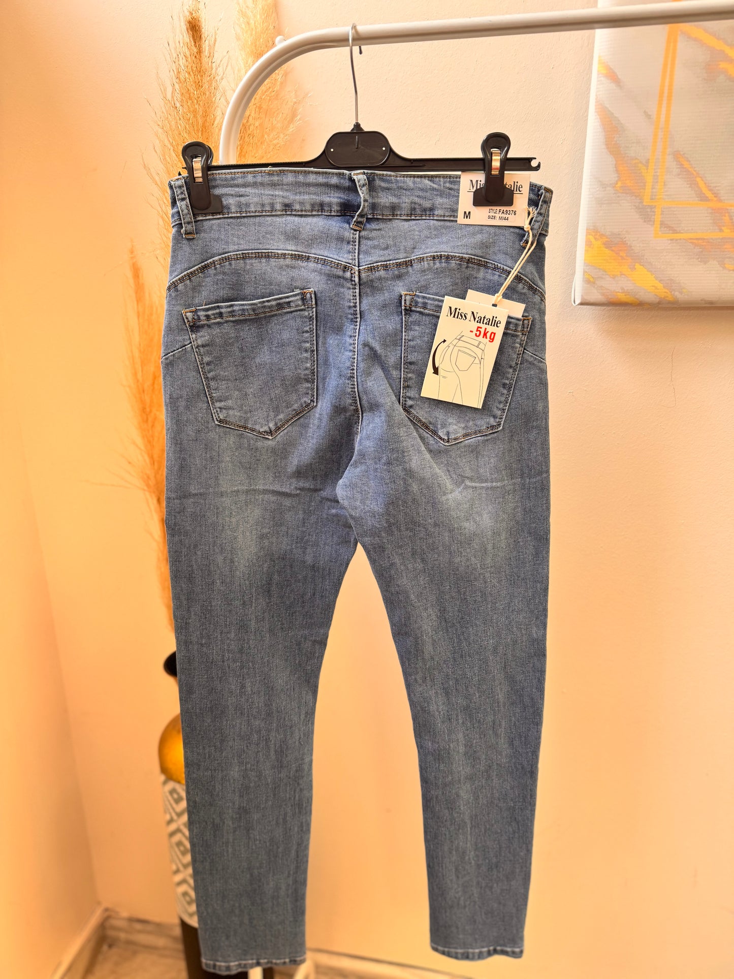 Plus size -5kg blue jean