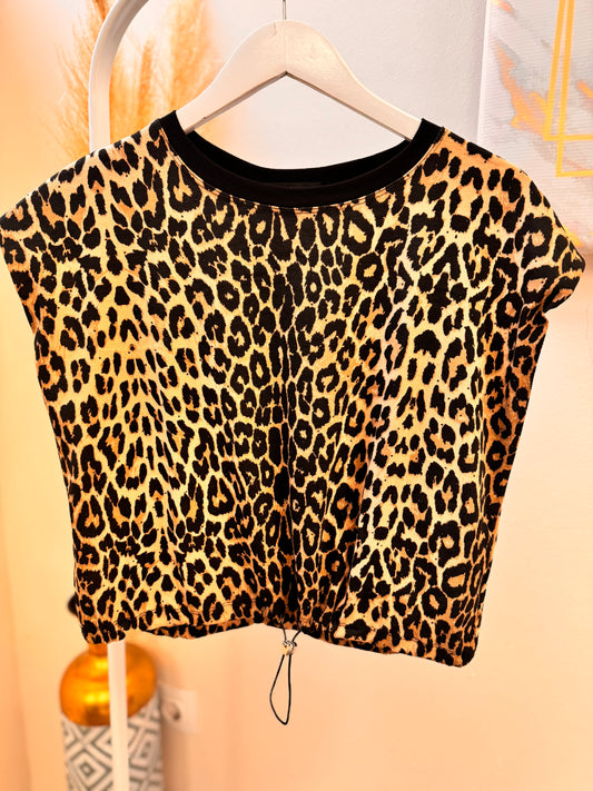 Oversized Crop top Shirt