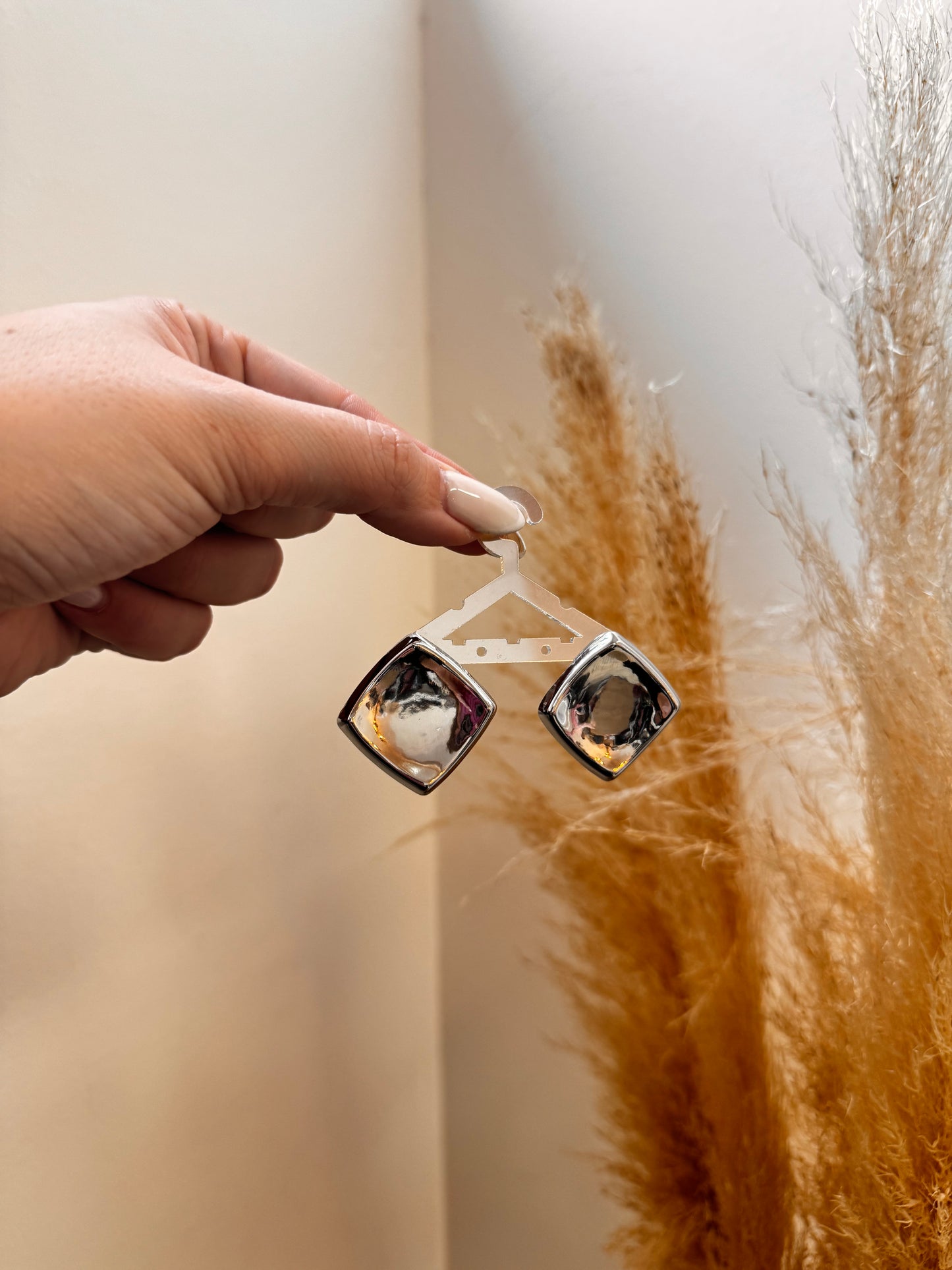 Elsa Earrings Silver