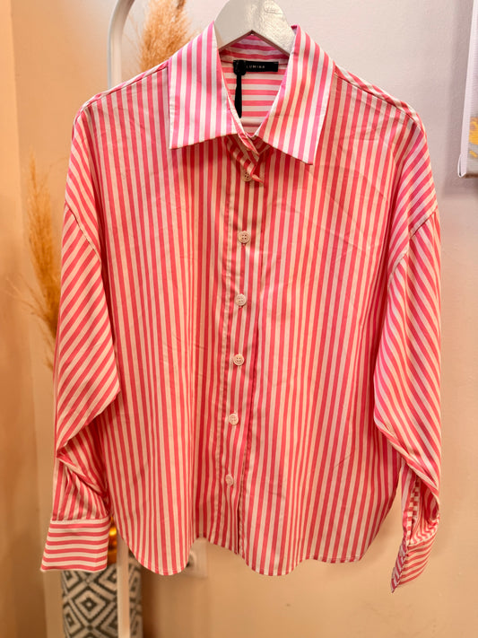 Pink Stipe Shirt
