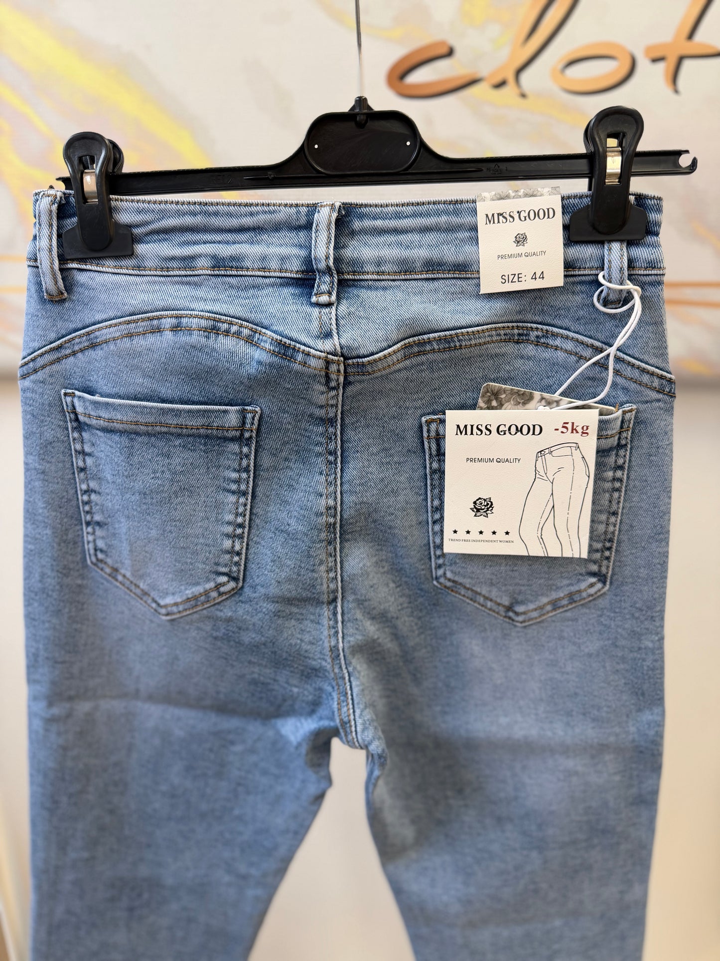 Stela Skinny Strass Jean