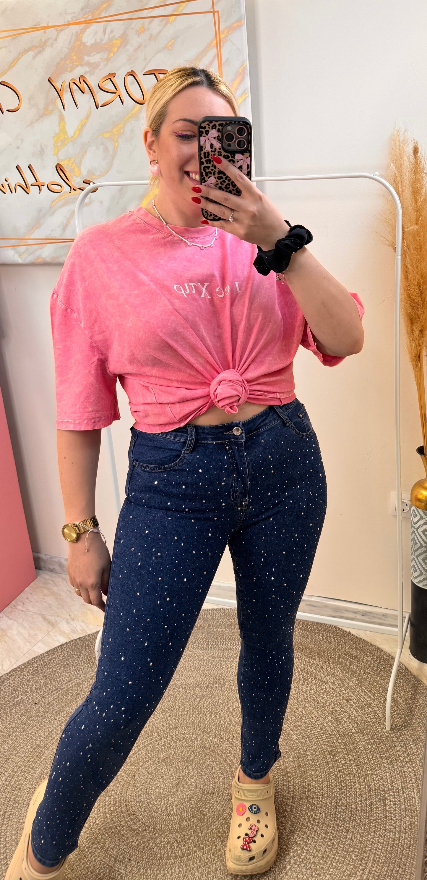 Lydia Strass Plus Size Jean