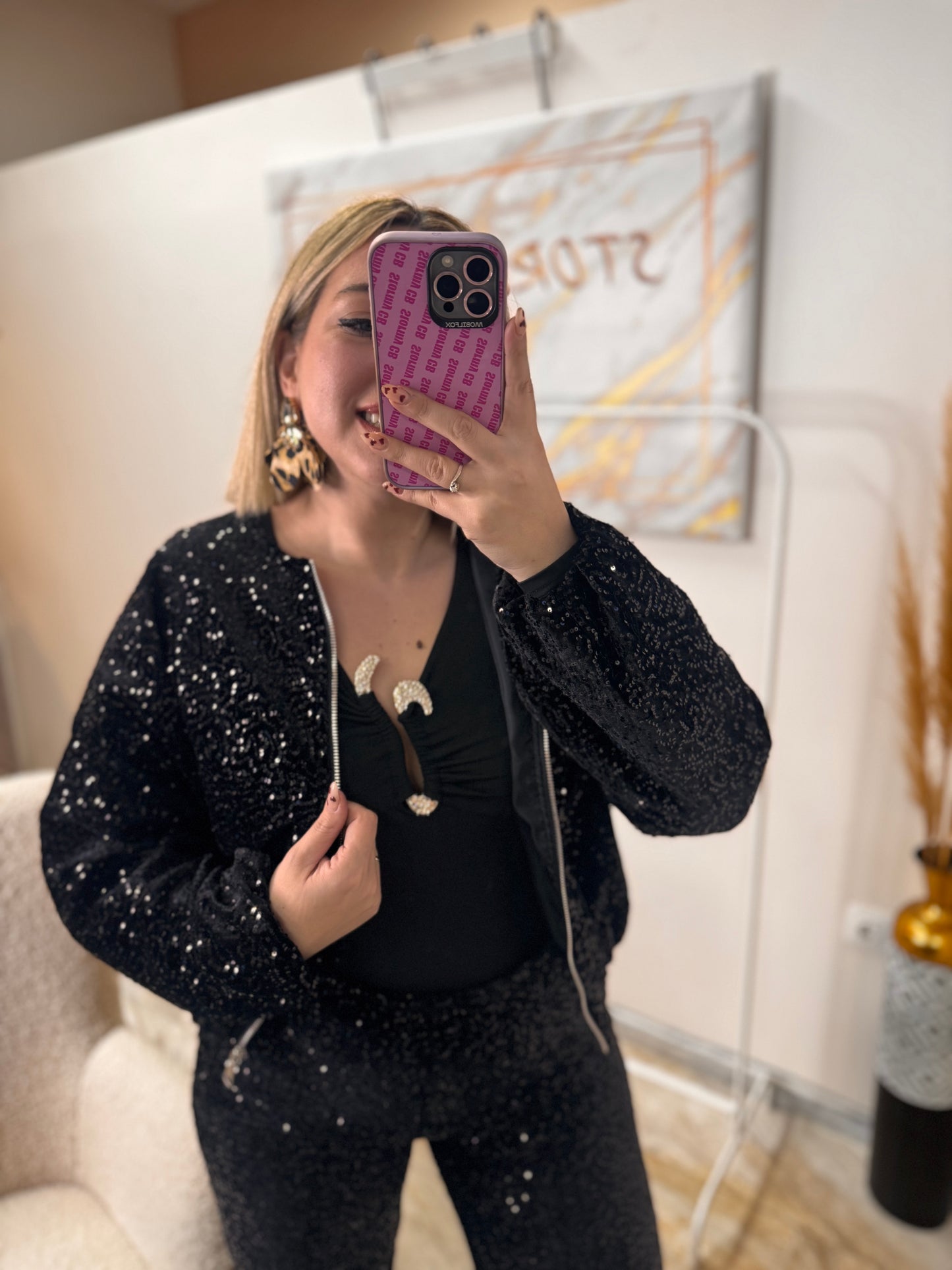 Limited Jacket Παγιετα