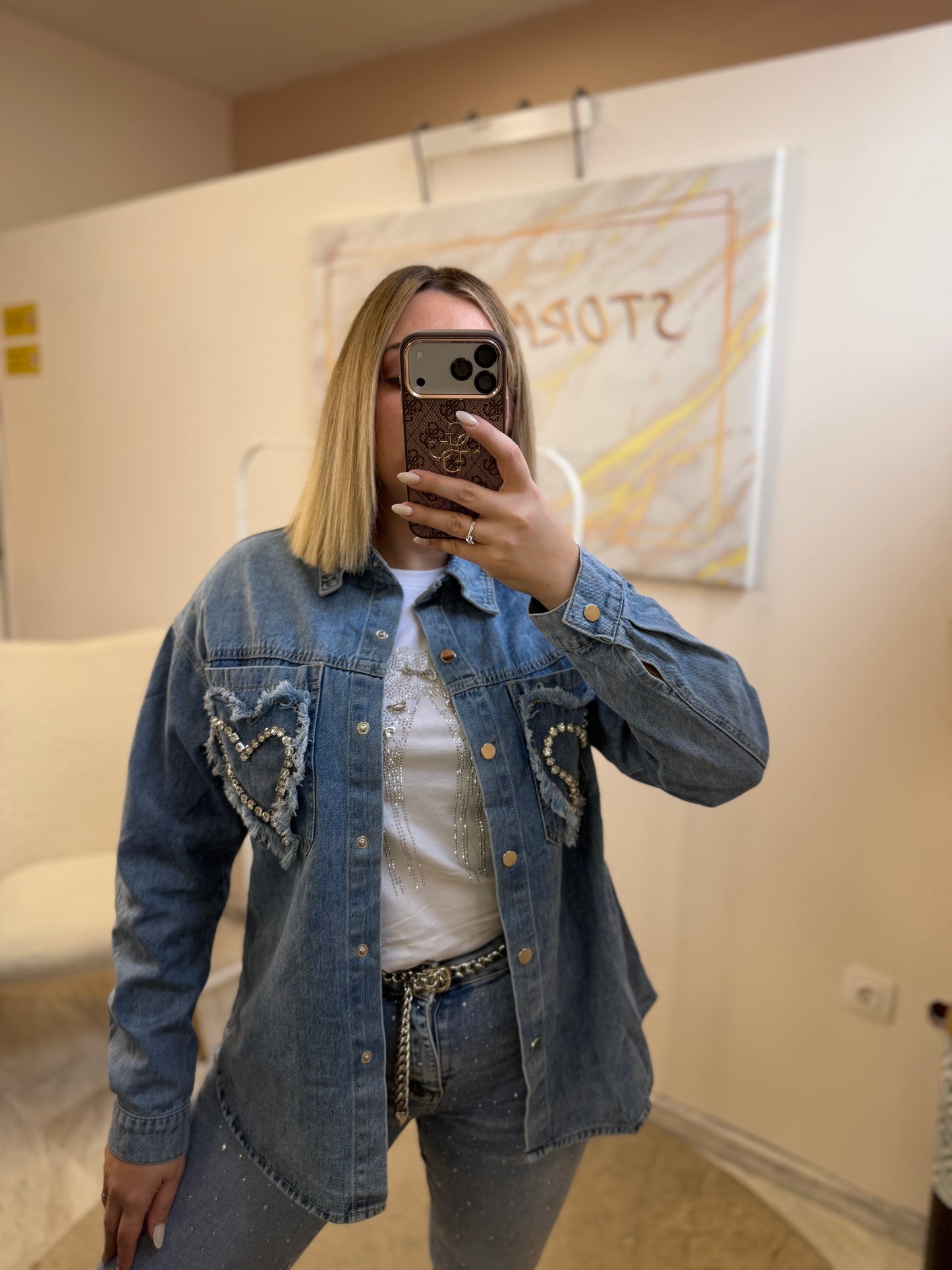 Jean Jacket Heart
