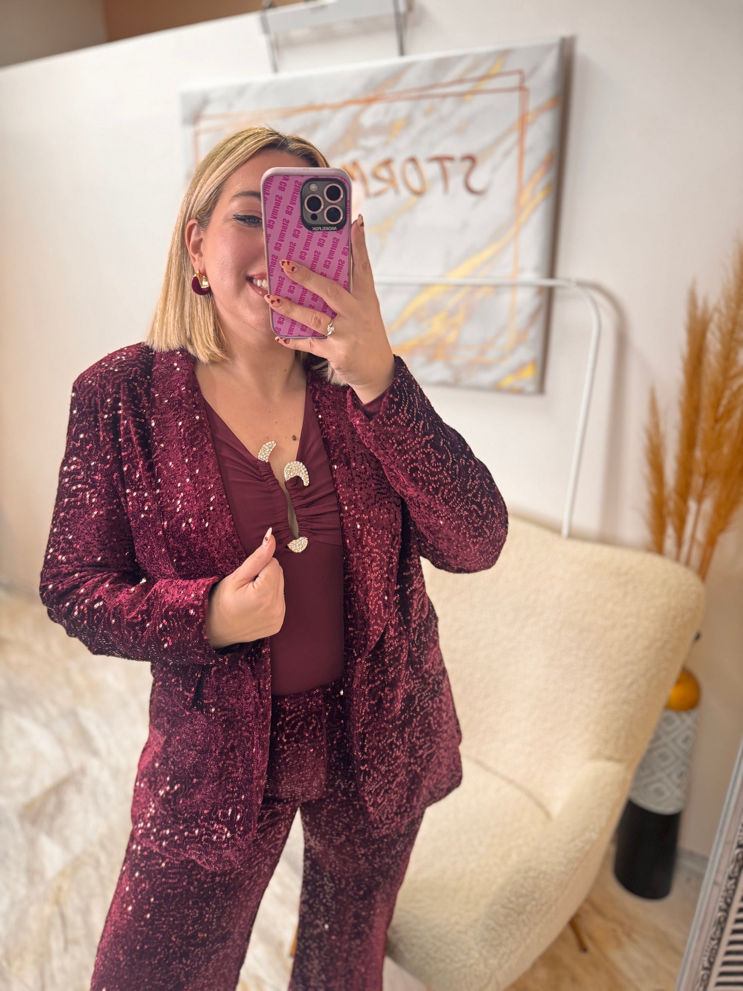 Limited Σακάκι Μπορντό