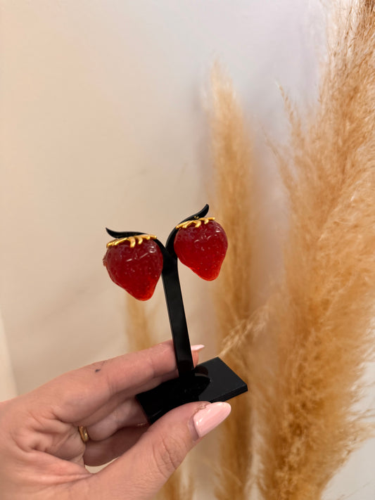 Strawberry 🍓 Red Earrings