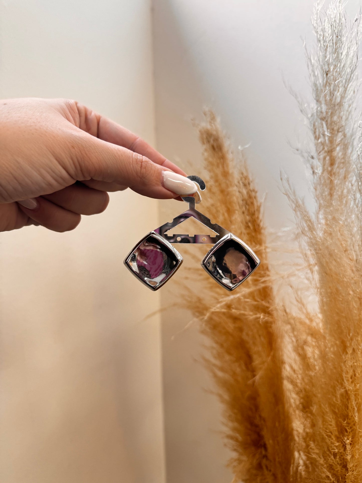 Elsa Earrings Silver