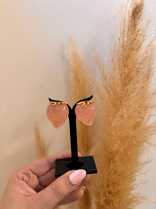 Strawberry 🍓 Pink Earrings