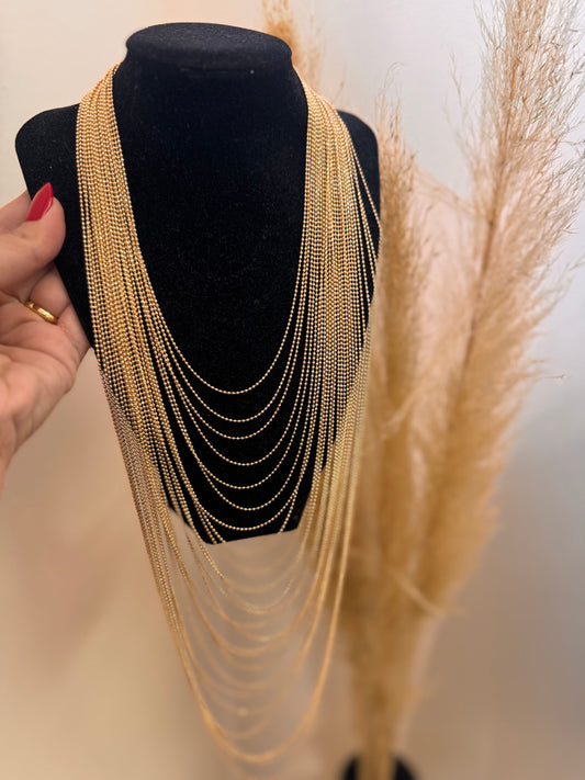 Mega Necklace Gold