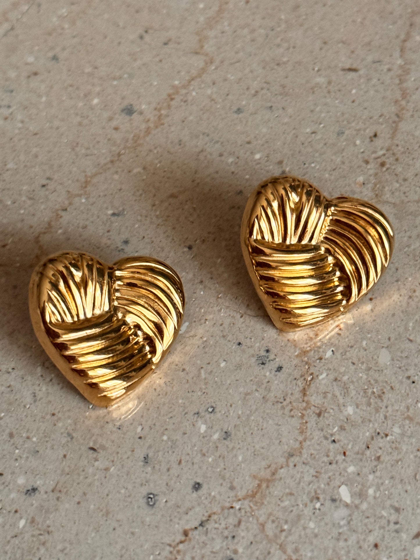 HEART STRAND EARRINGS