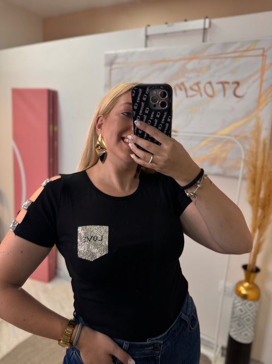 Love Strass Shirt