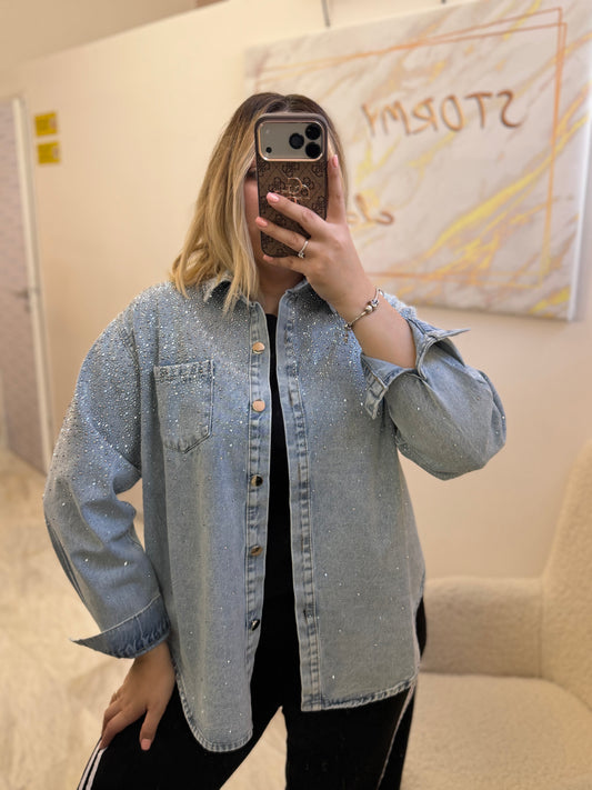 Jean Jacket Strass