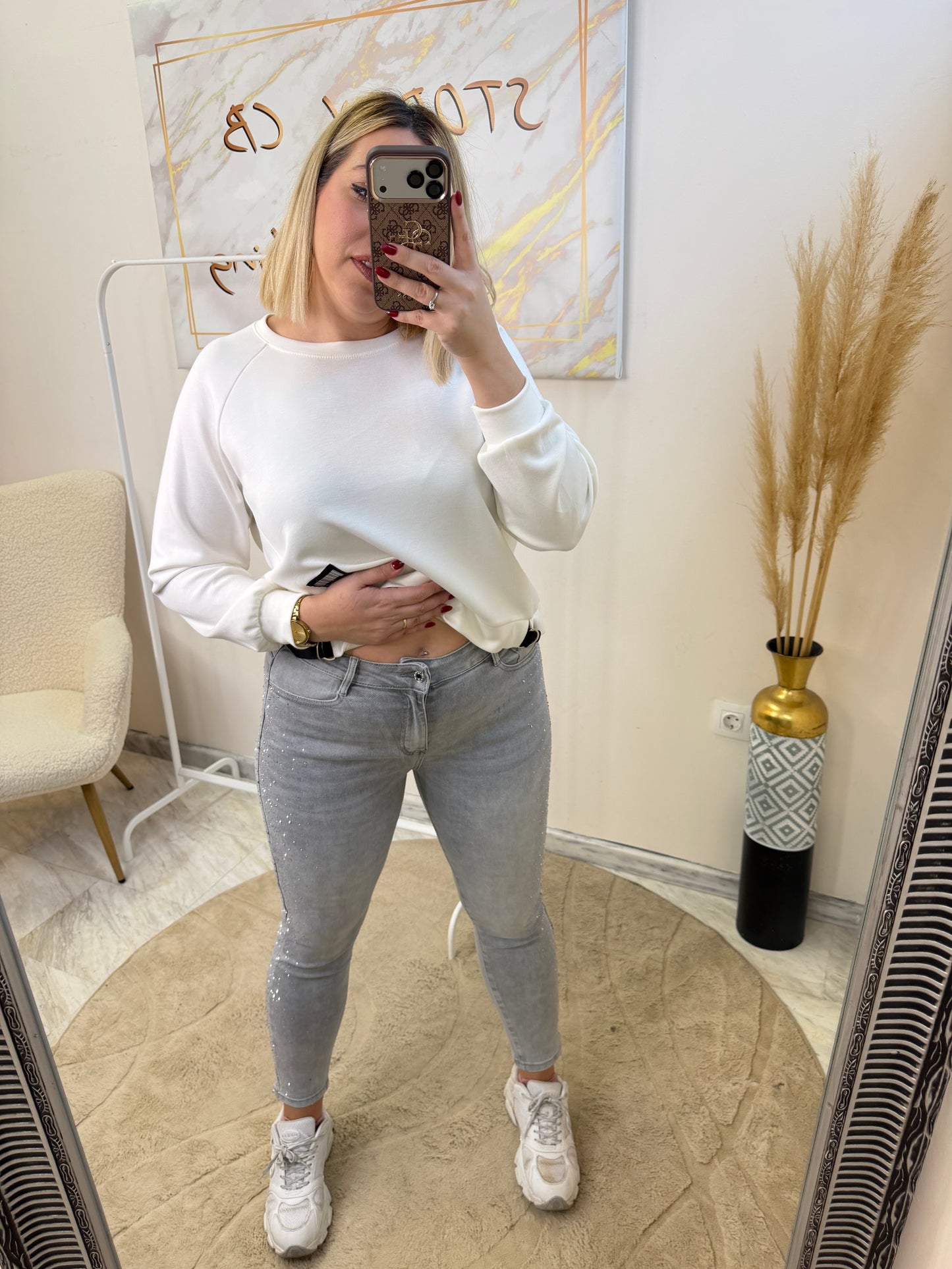 Eleanora Grey -5KG Strass Jean