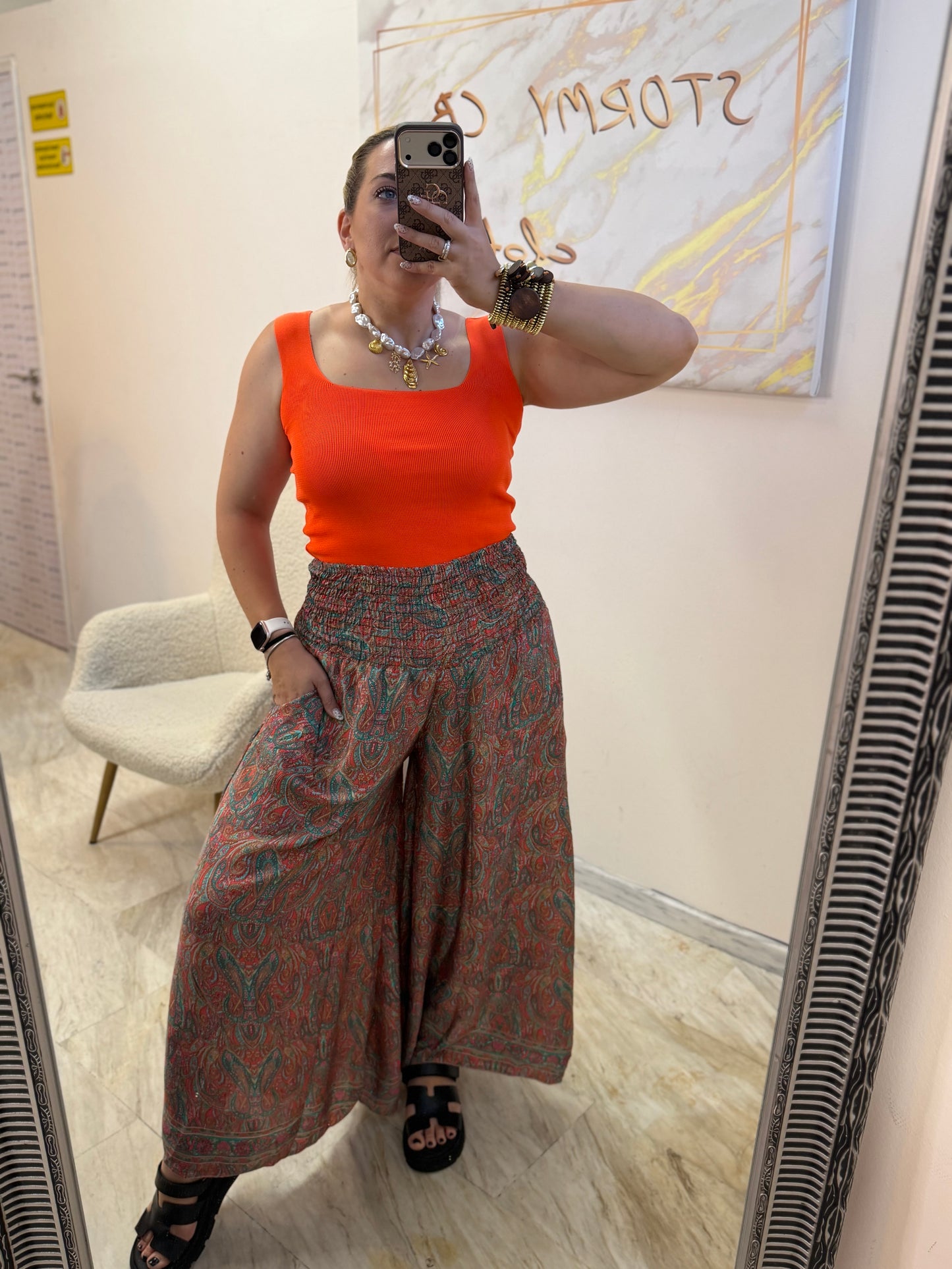 Boho Παντελονοφουστα New