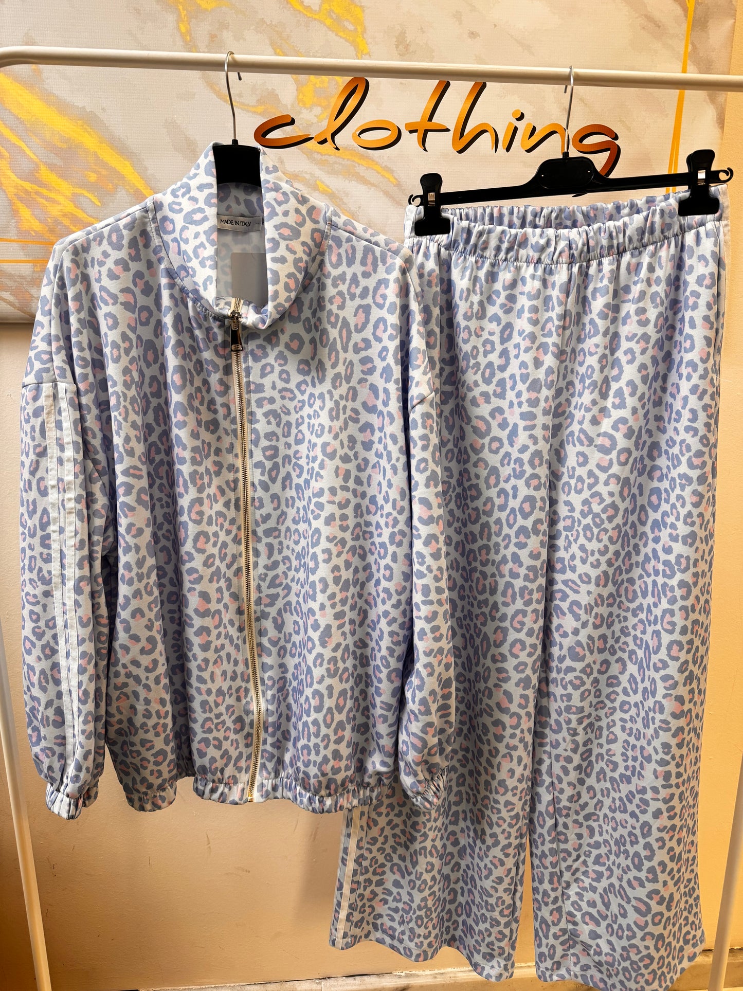 Leopard Striped Set Spring