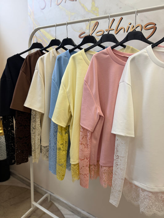 T-shirt Lace