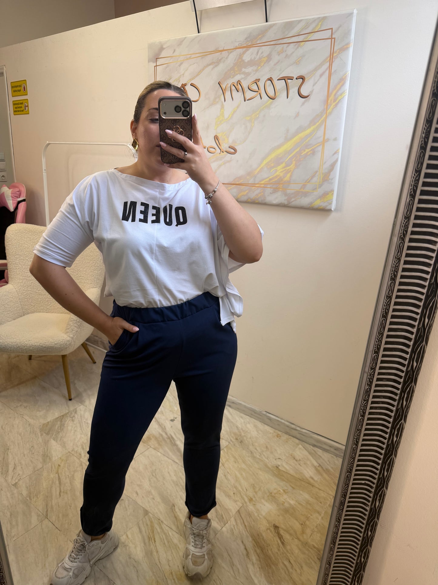 Queen T-shirt White 🇬🇷