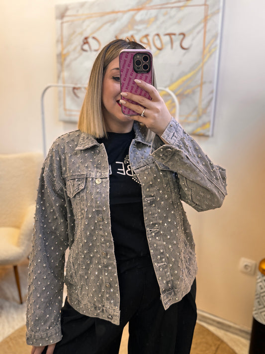 Jean Jacket Mary Grey