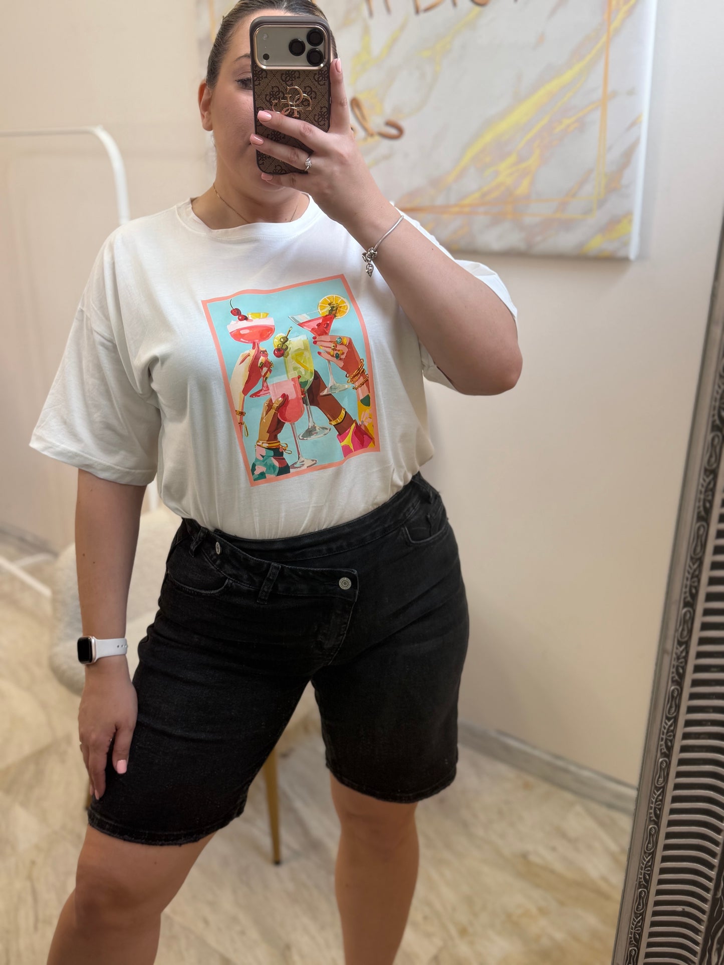 Baggy Bermuda Black