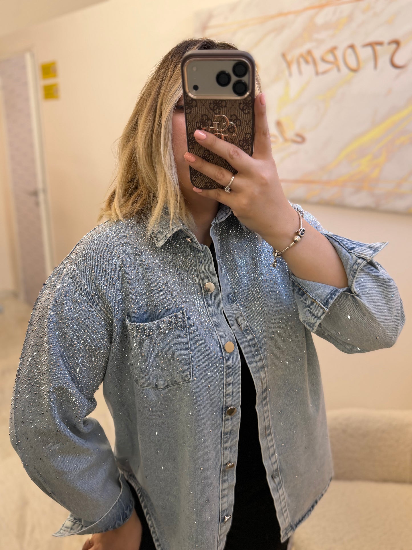Jean Jacket Strass