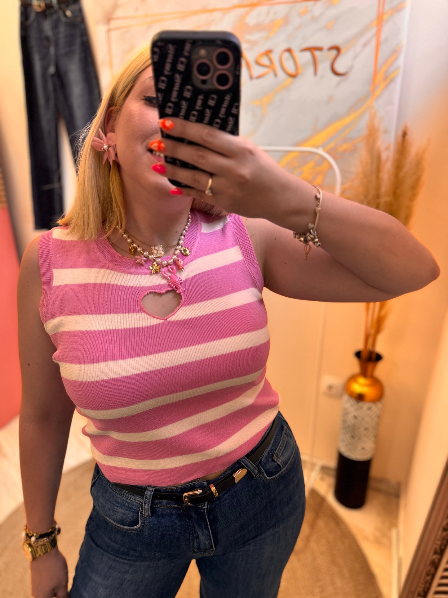 Pink Sea Necklace