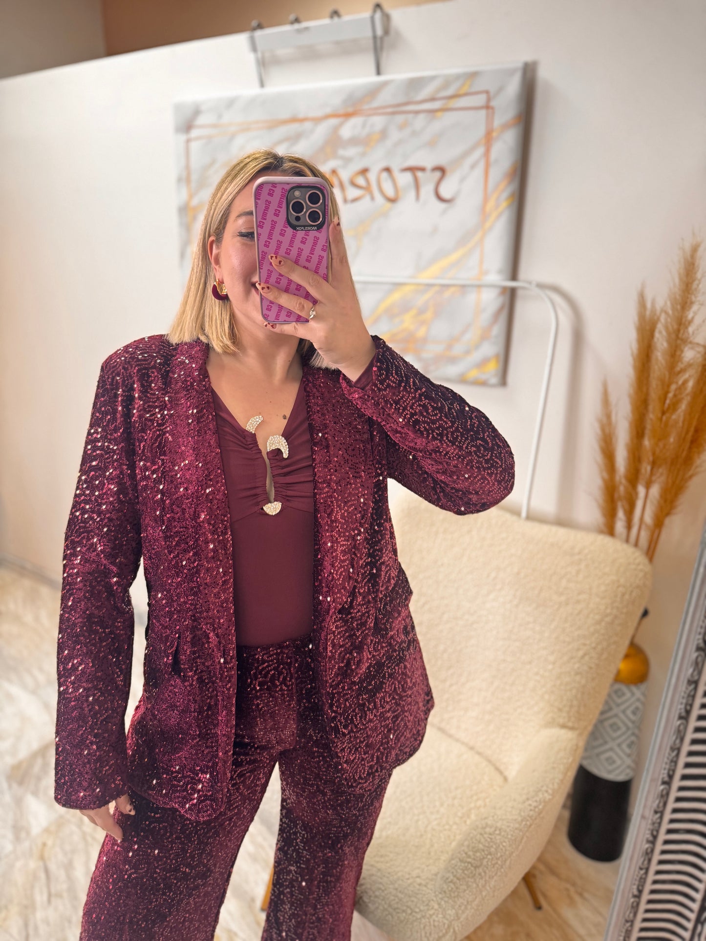 Limited Σακάκι Μπορντό