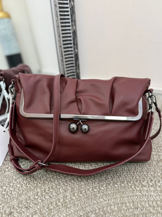 Clutch Bag Bordeaux