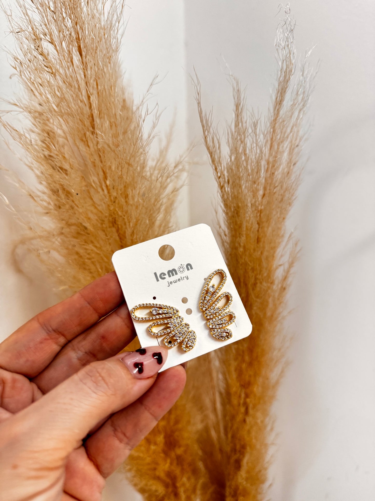 Gina Strass Earrings