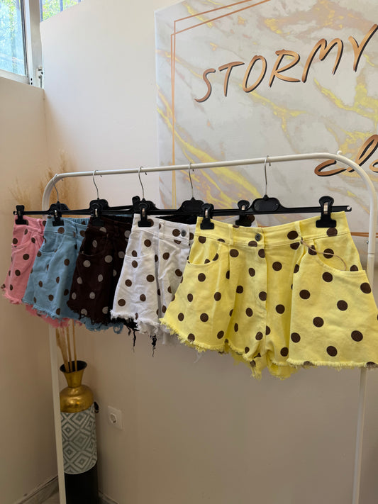 Polka dots shorts