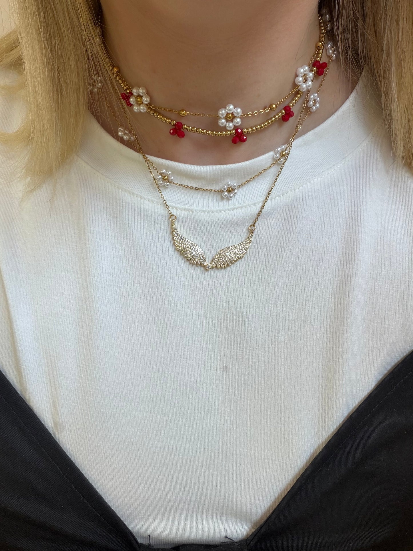 Small margarita necklace