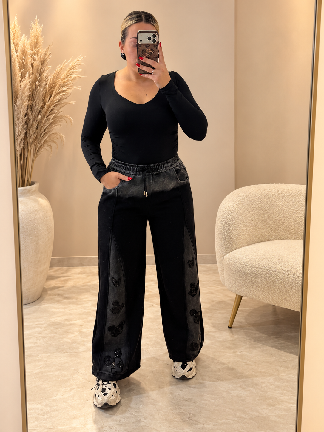 Mick Sequin Jogger 🖤✨