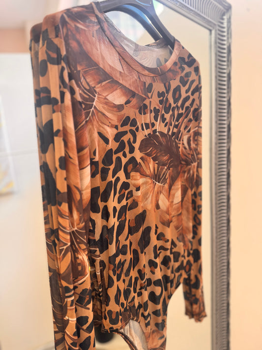 Body Leopard Black