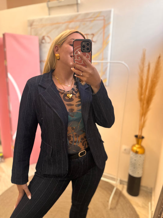 Office Jacket Blue