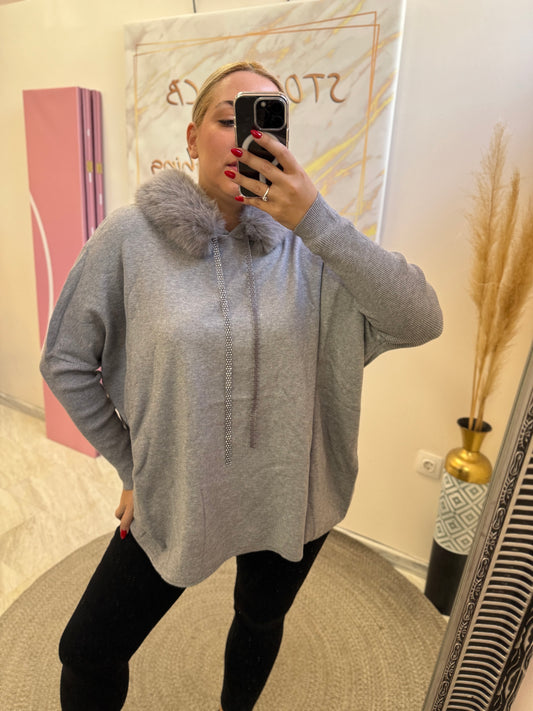 Elena Knit Grey