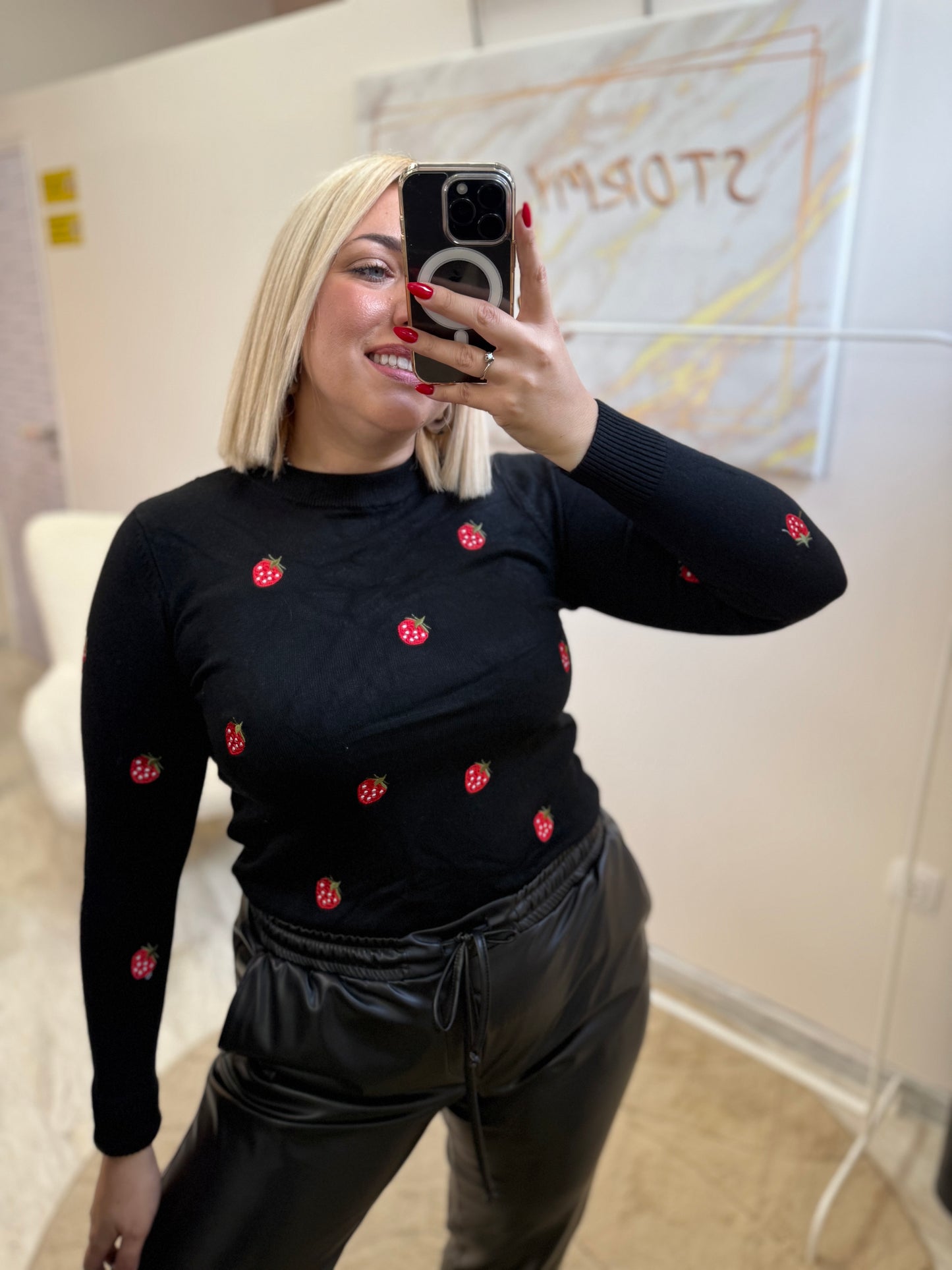 Strawberry 🍓 Butter Knit