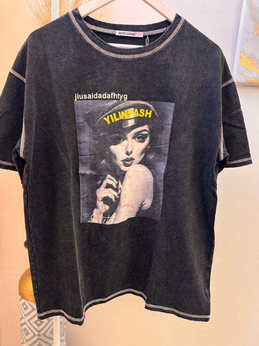 Oversized Girl T-shirt White
