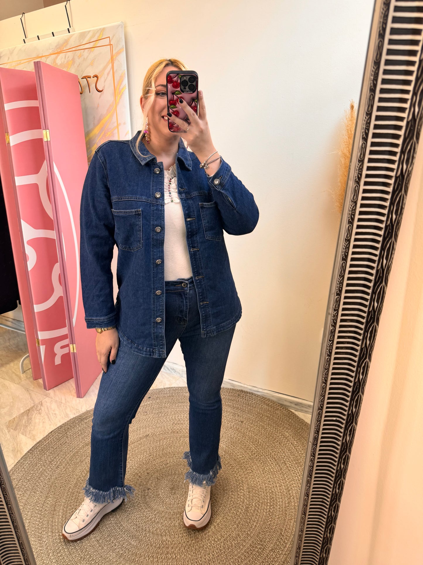 JEAN JACKET PLUS SIZE