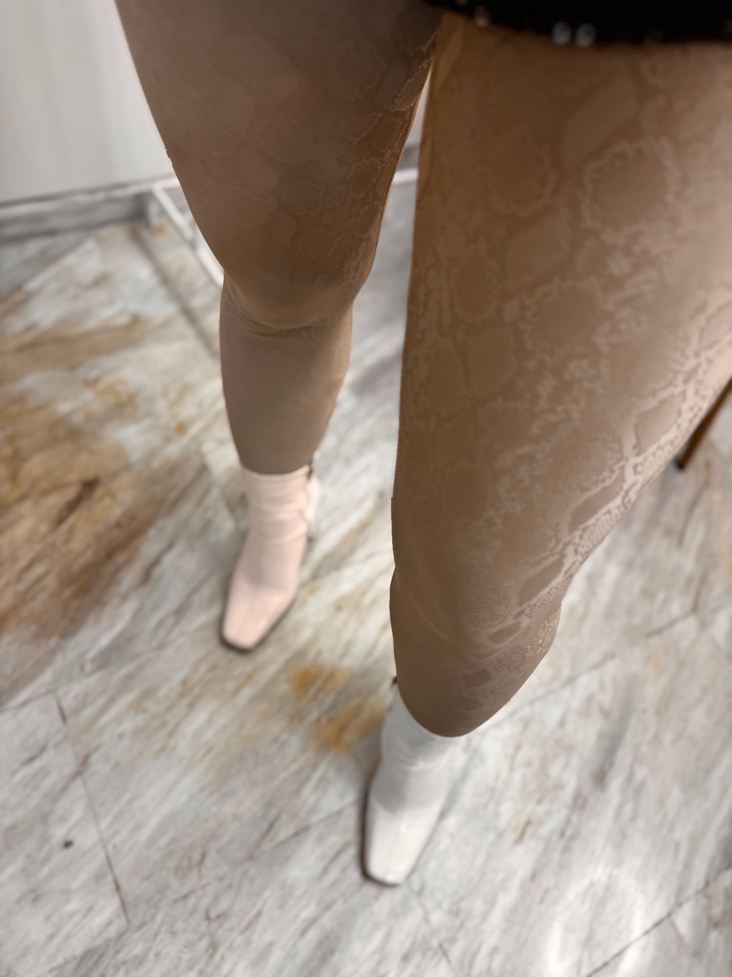 Κολάν Snake Beige